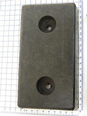 NV Bumpers and Wheel Chocks::Molded Rubber Bumpers MFRM-41018G